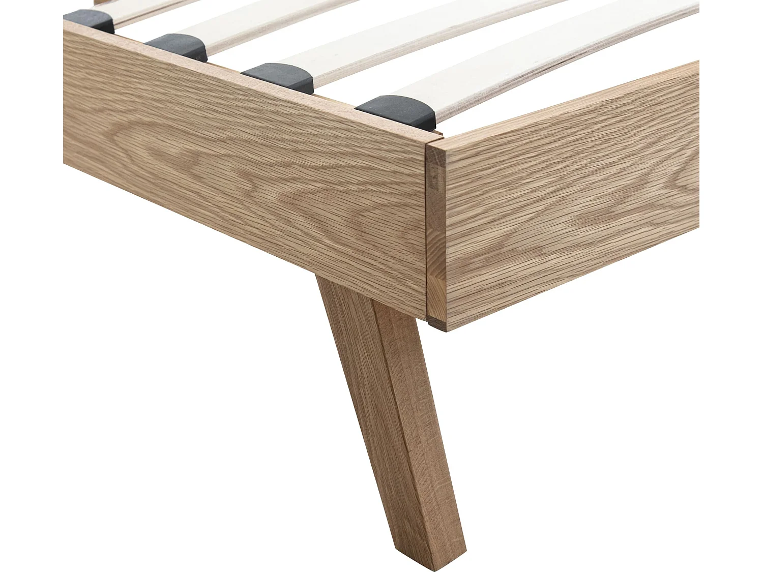 Lit adulte avec pieds évasés scandinaves 160x200 - LT17017