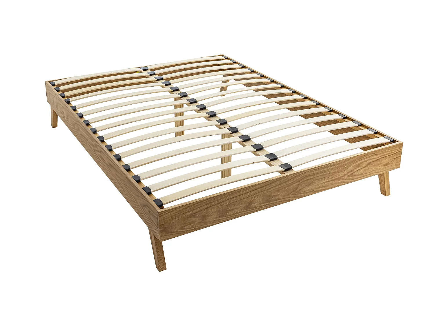 Lit adulte avec pieds évasés scandinaves 160x200 - LT17017