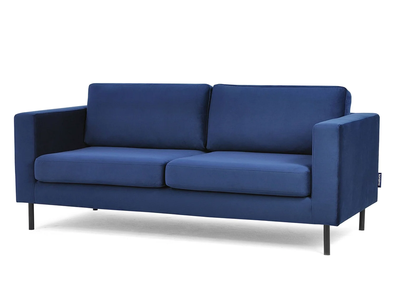 Klassisches Sofa - universelles Design - blau - TOZZI