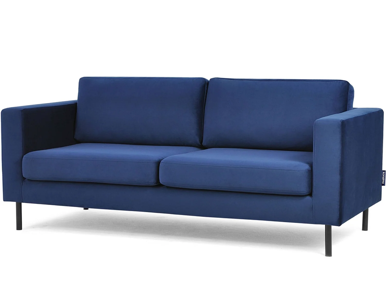 Klassisches Sofa - universelles Design - blau - TOZZI