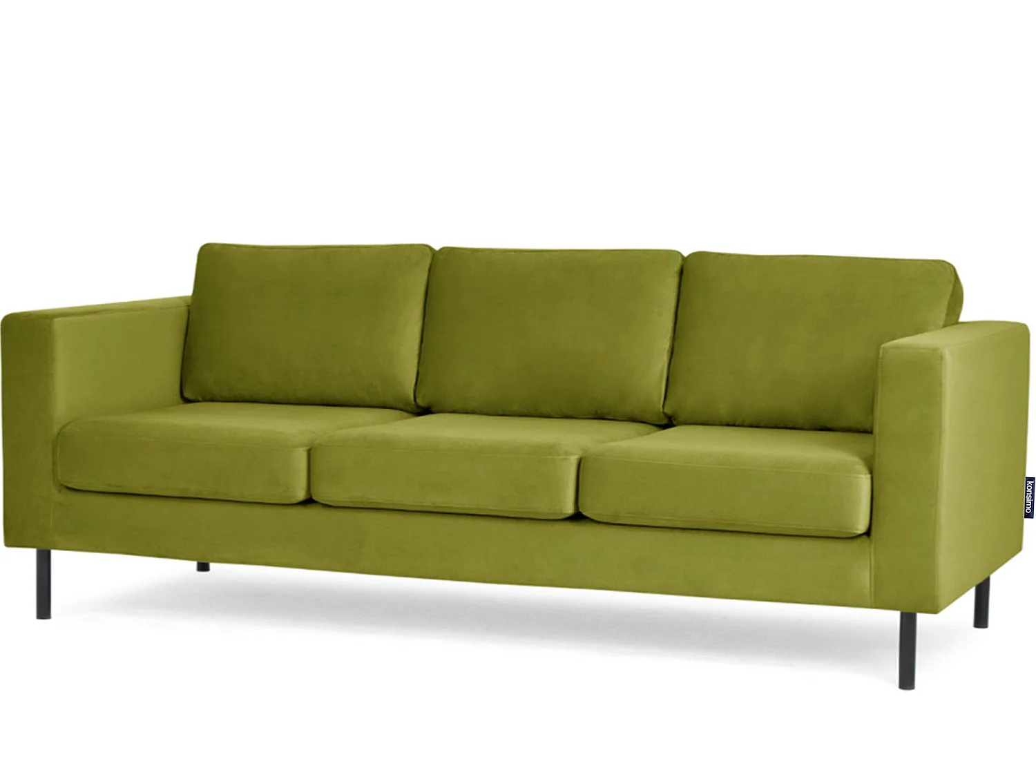Sofa 3 Personen universelles Design - Olive - TOZZI