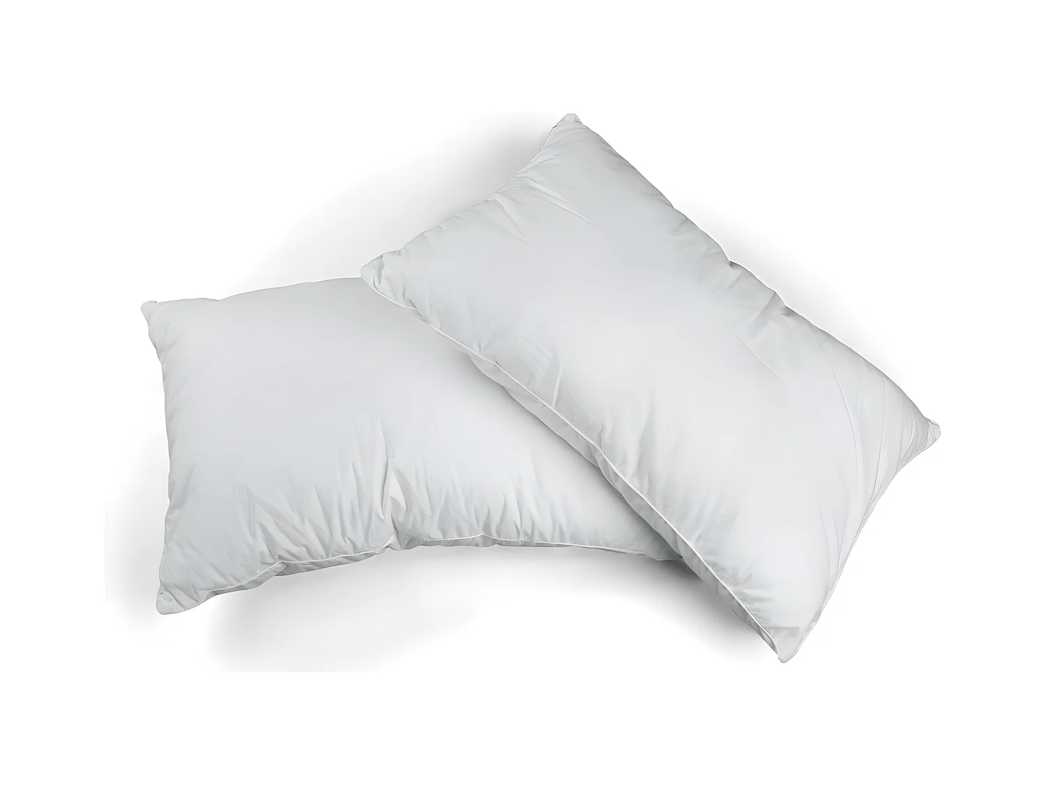 Oreiller rectangulaire ou carré moelleux 100% Polyester Fibres Creuses Coussin Promo Linge