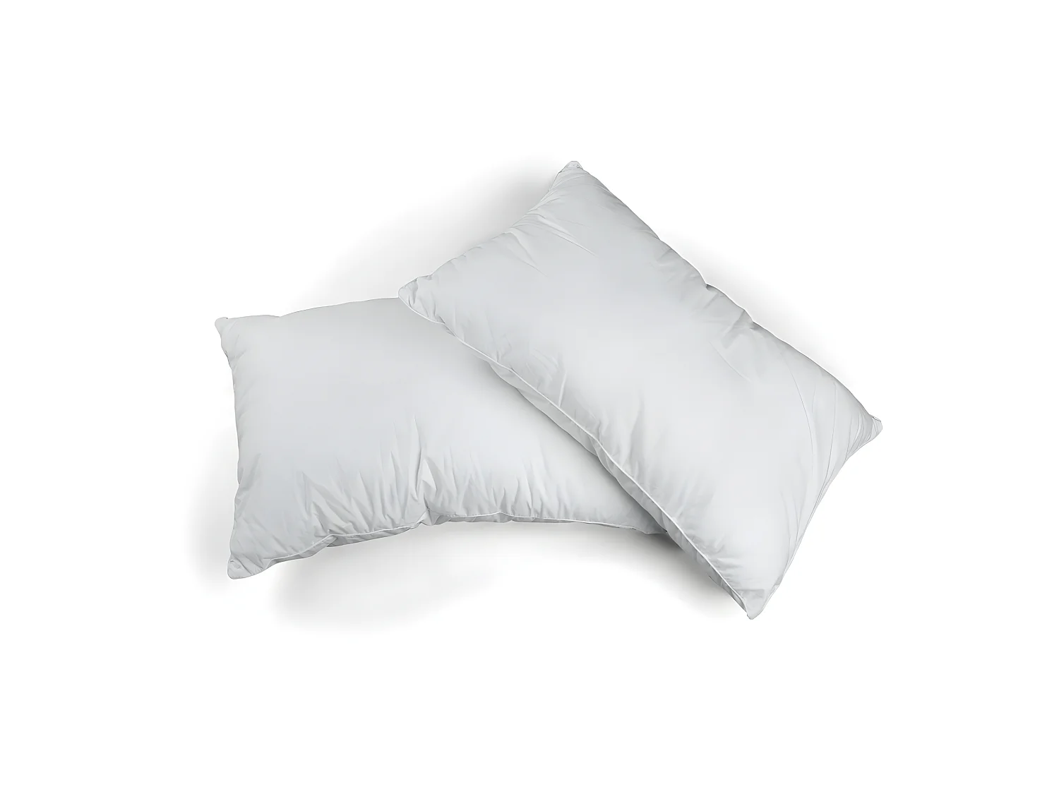 Oreiller rectangulaire ou carré moelleux 100% Polyester Fibres Creuses Coussin Promo Linge