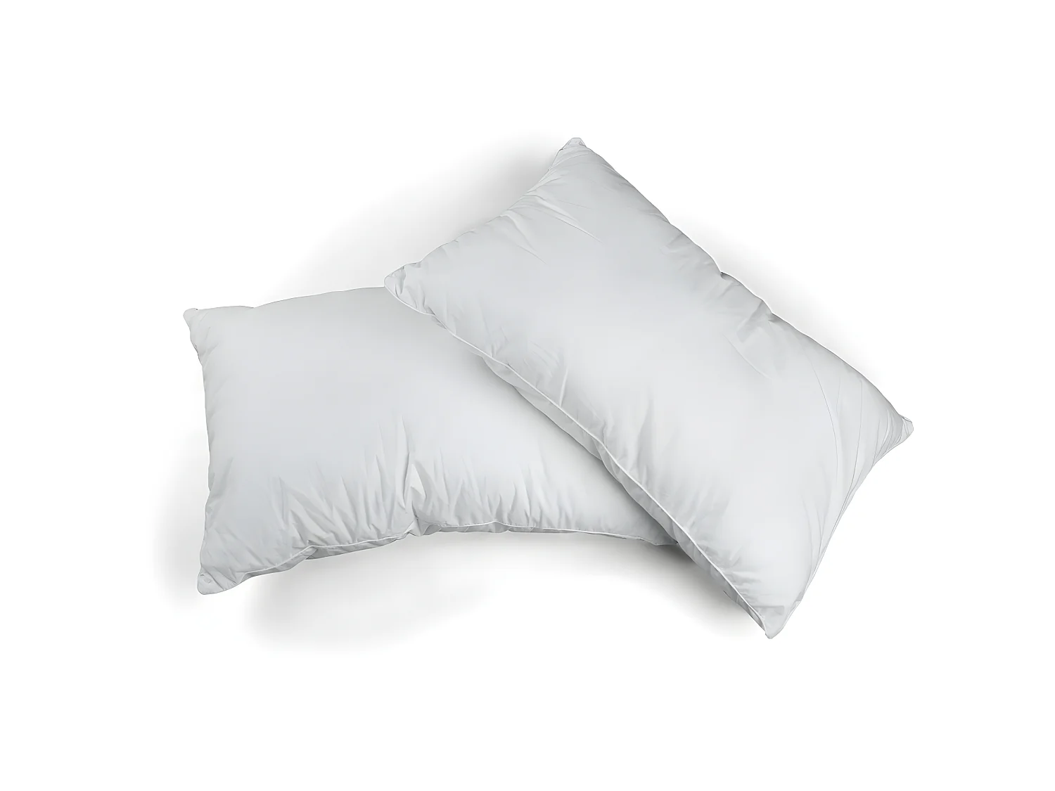 Oreiller rectangulaire ou carré moelleux 100% Polyester Fibres Creuses Coussin Promo Linge