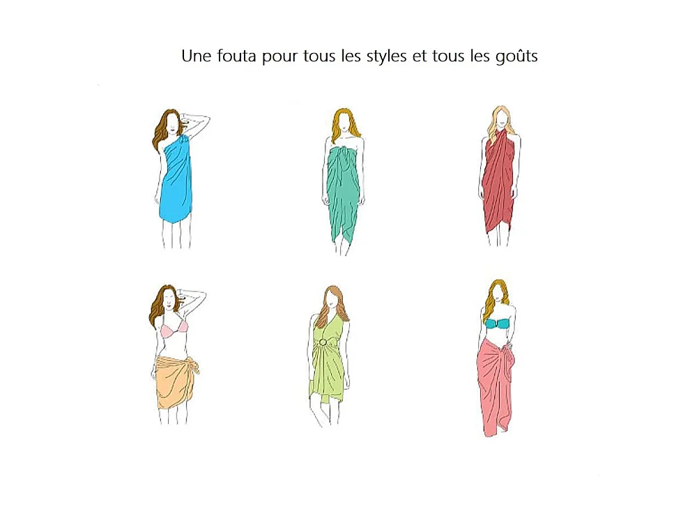 Fouta-strandlaken honingraat katoen paars 100 x 200 cm