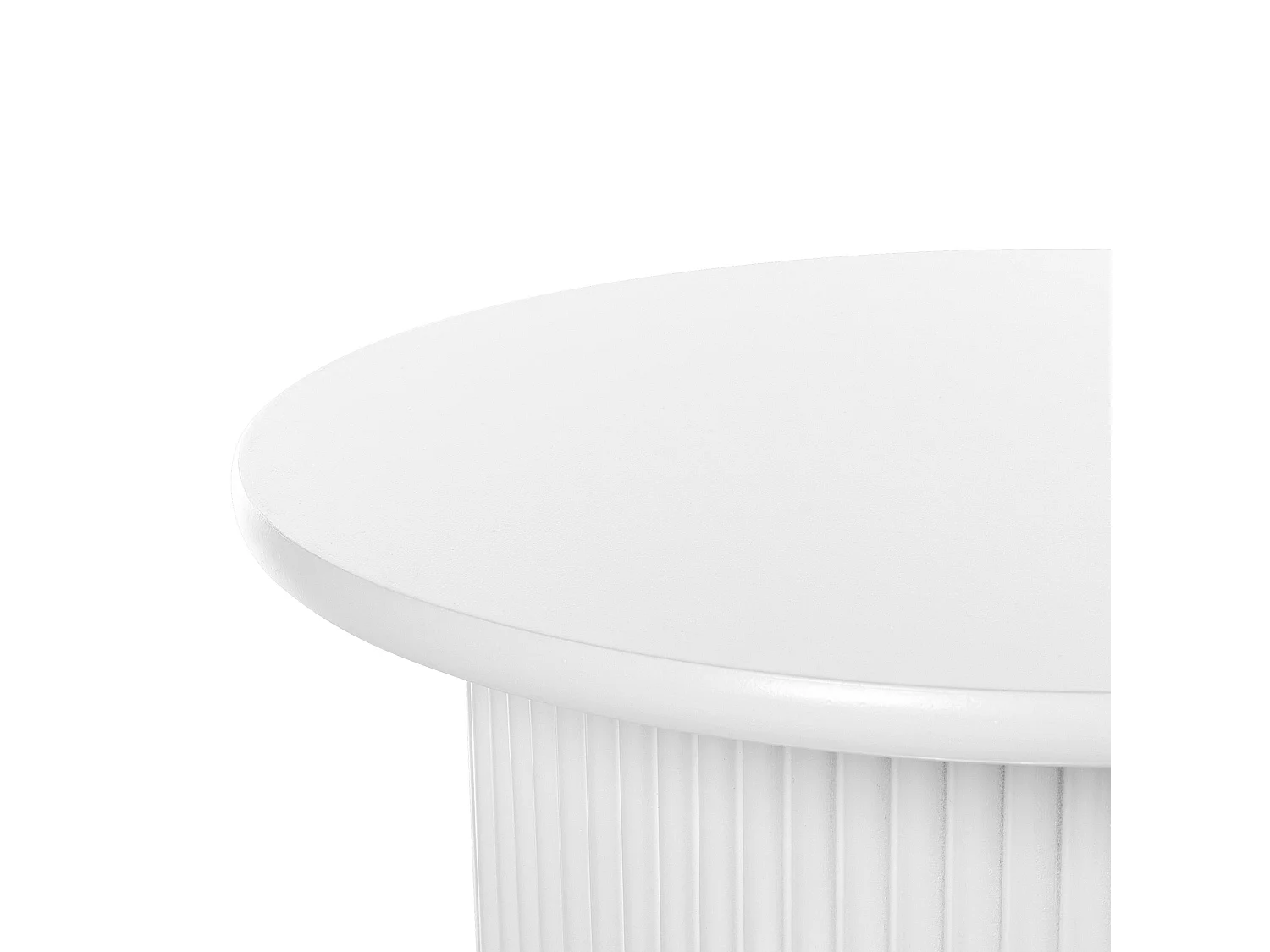 Table d'appoint OLLIE Blanc