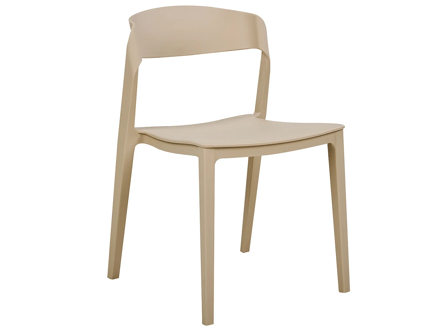 Set of 2 Dining Chairs SOMERS Beige