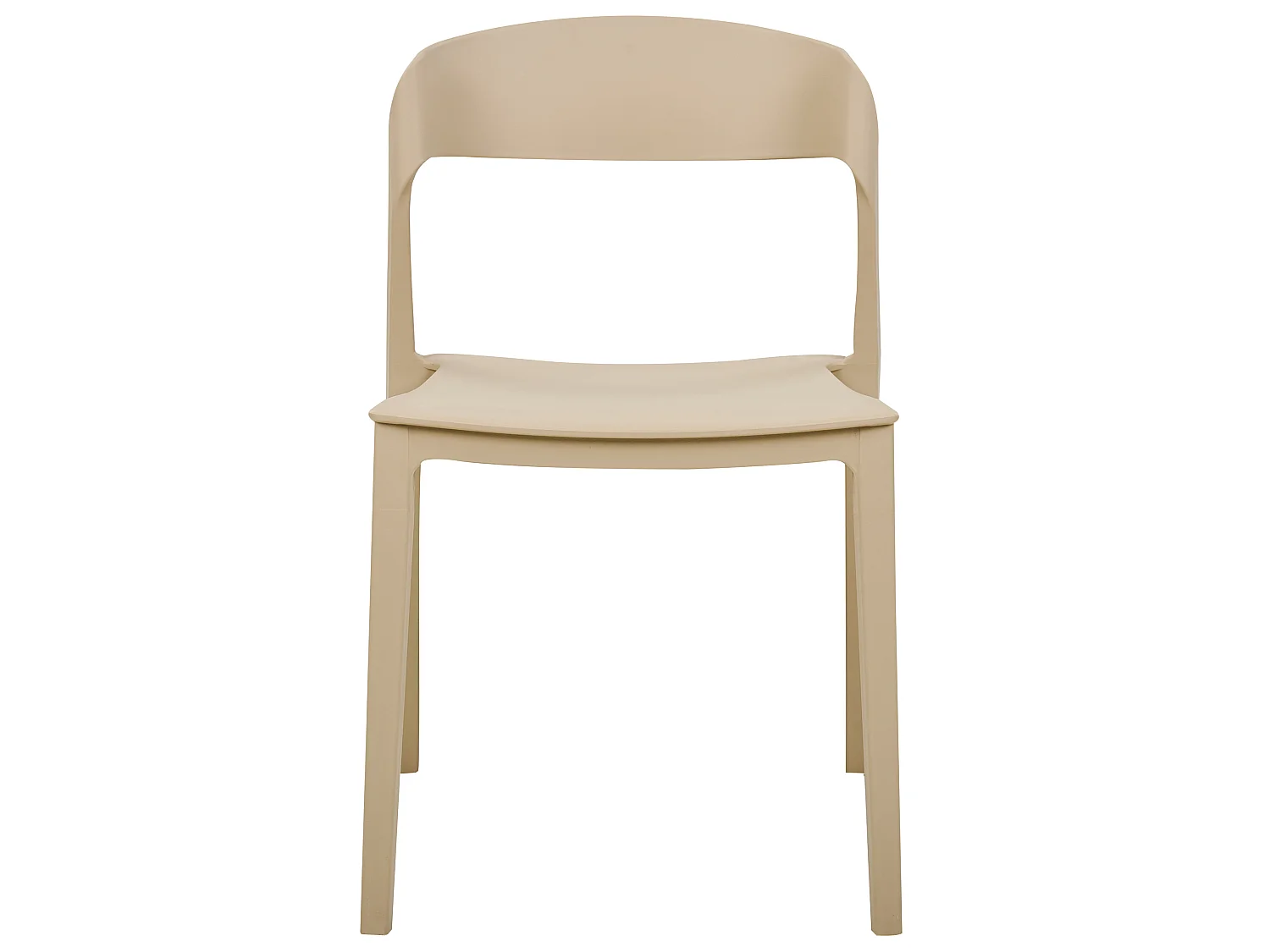 Set of 2 Dining Chairs SOMERS Beige