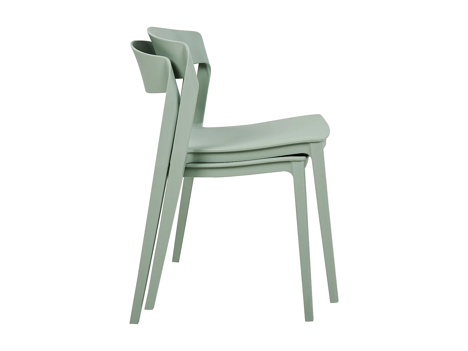 Set van 2 eetkamerstoelen SOMERS Mintgroen