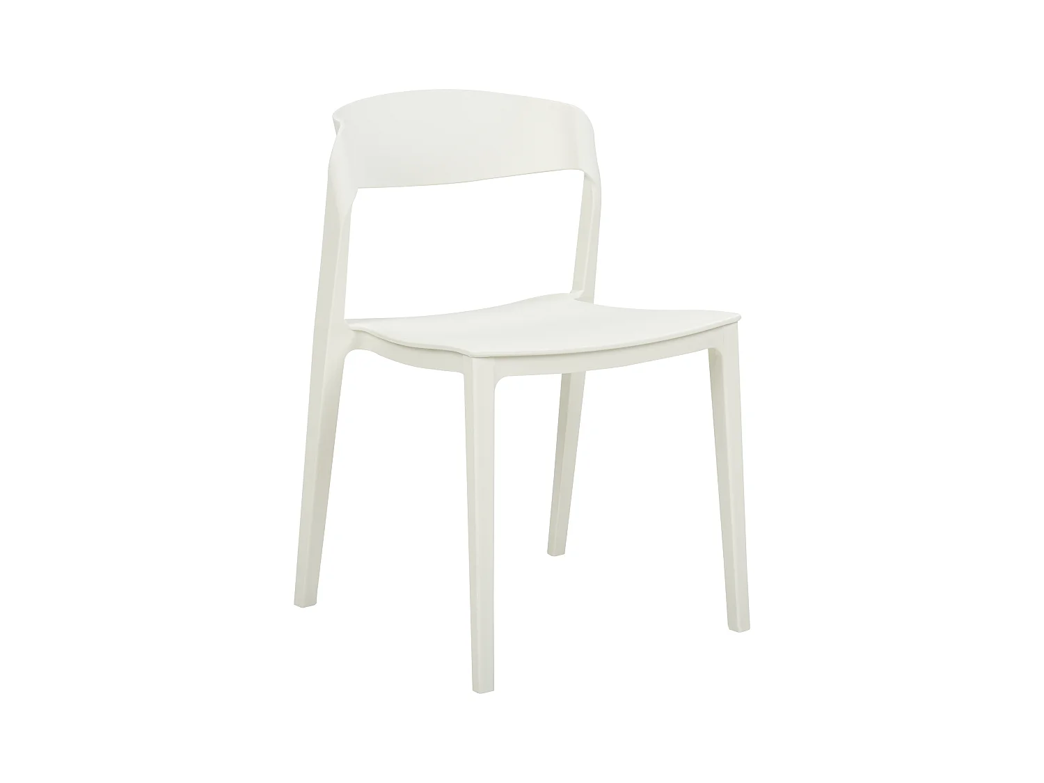 Lot de 2 chaises de salle à manger SOMERS Blanc