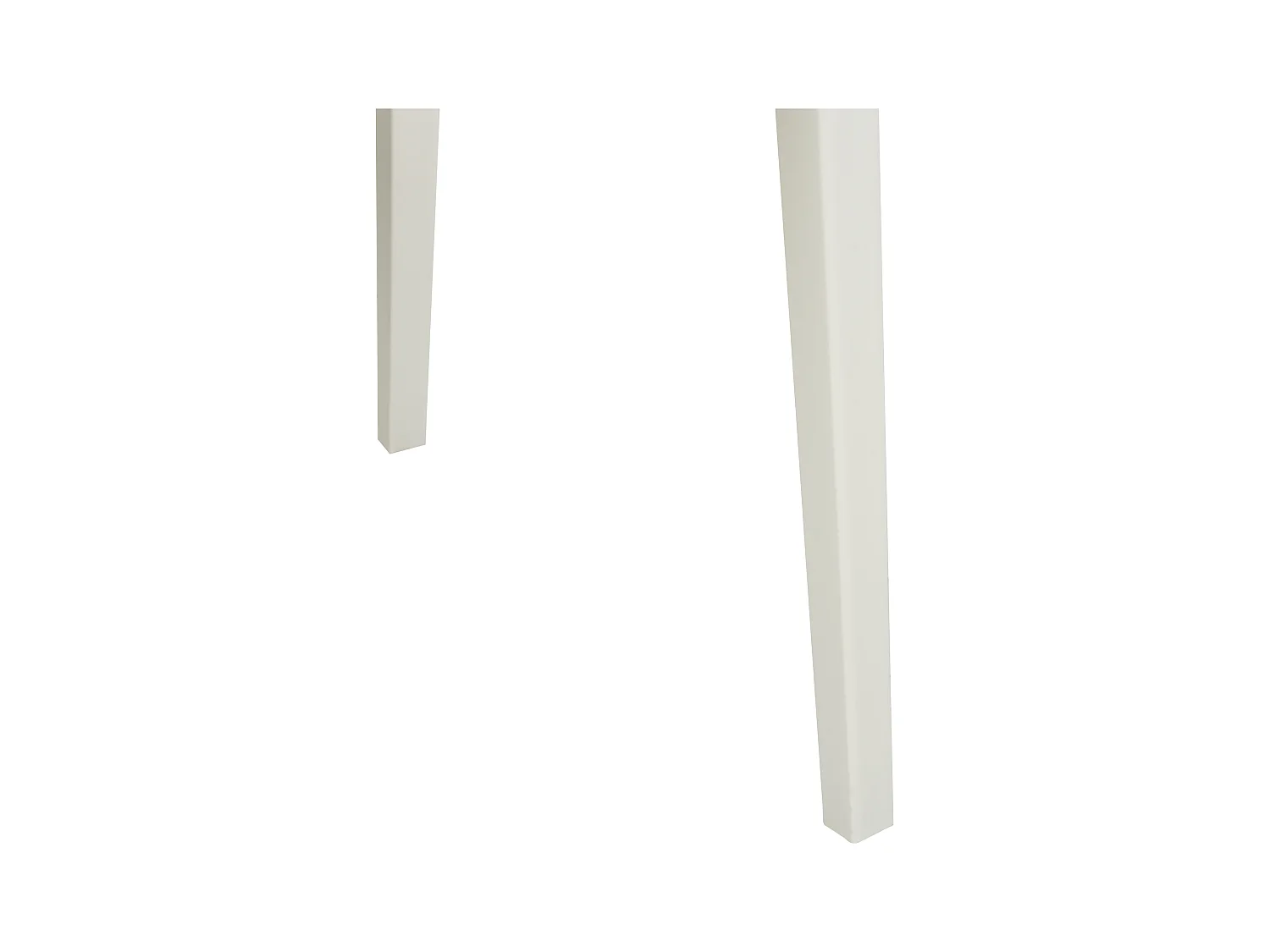Lot de 2 chaises de salle à manger SOMERS Blanc