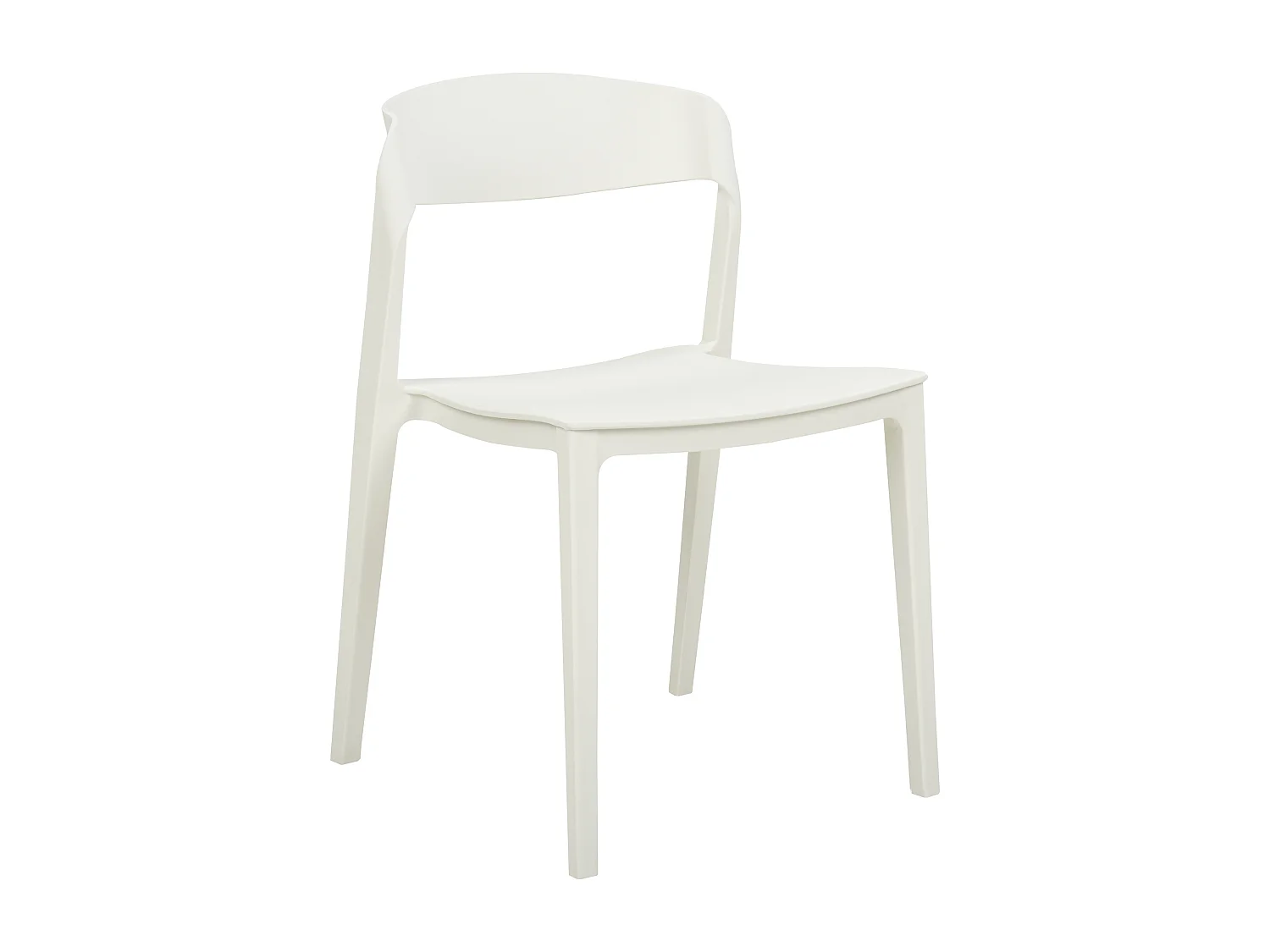 Zestaw 2 krzeseł do jadalni SOMERS Biały