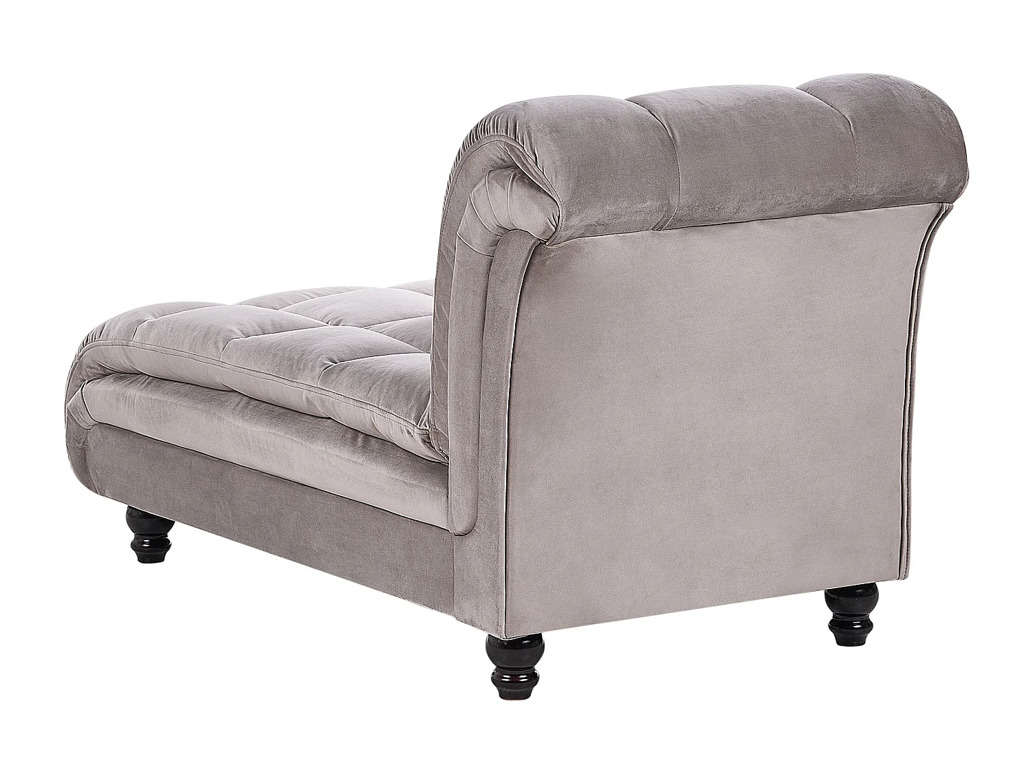 Rechtsseitige Chaiselounge LORMONT Stoff Taupe