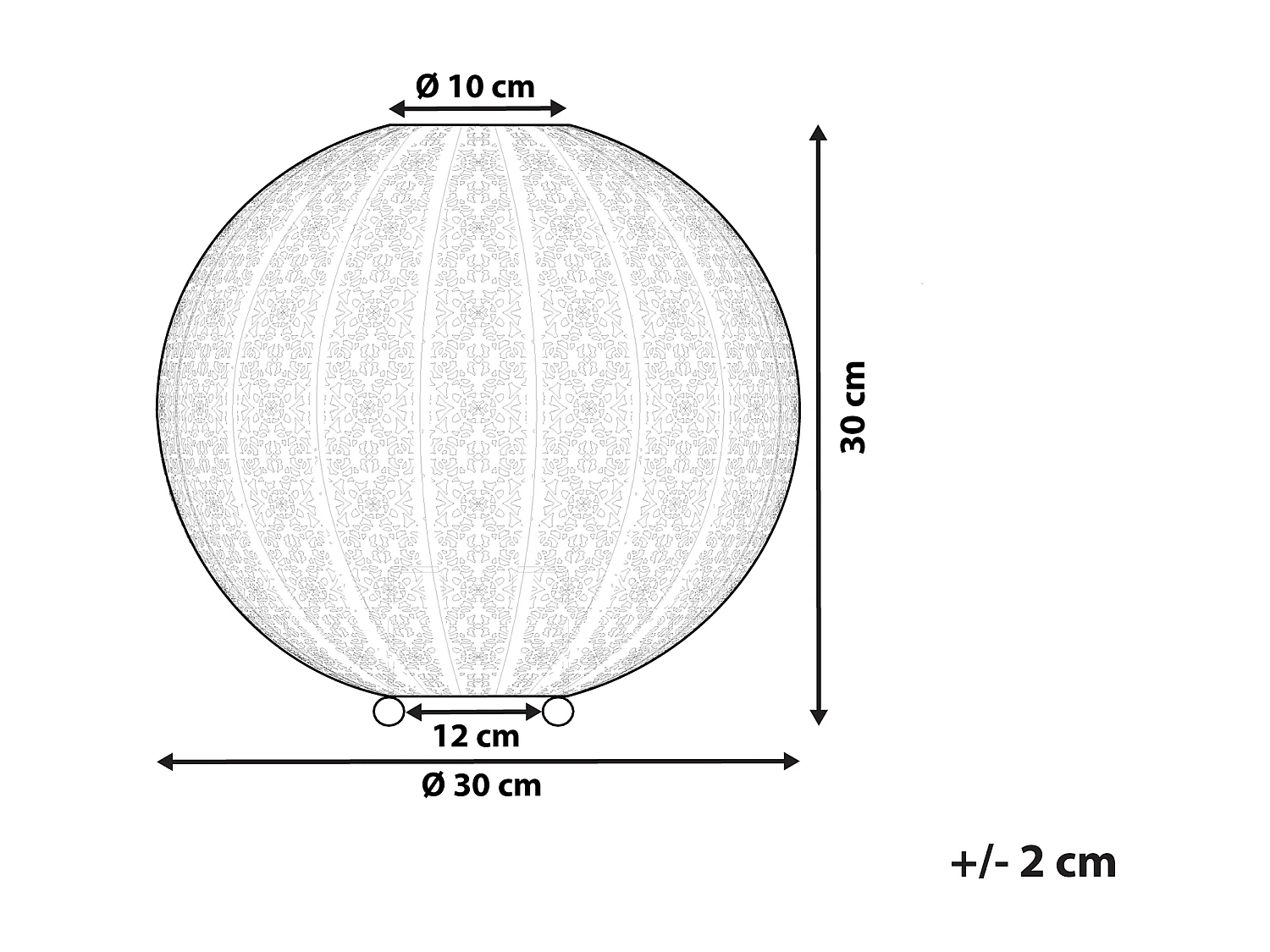 Tafellamp FINKE Metaal Wit