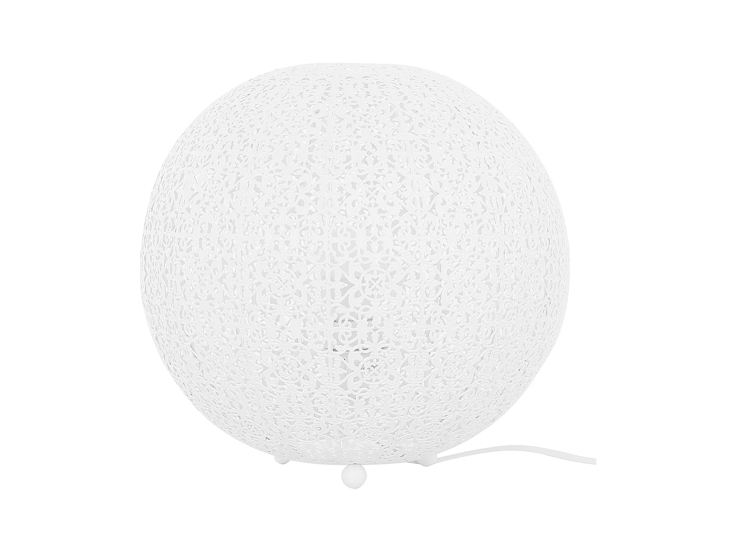 Lampe à poser FINKE Métal Blanc