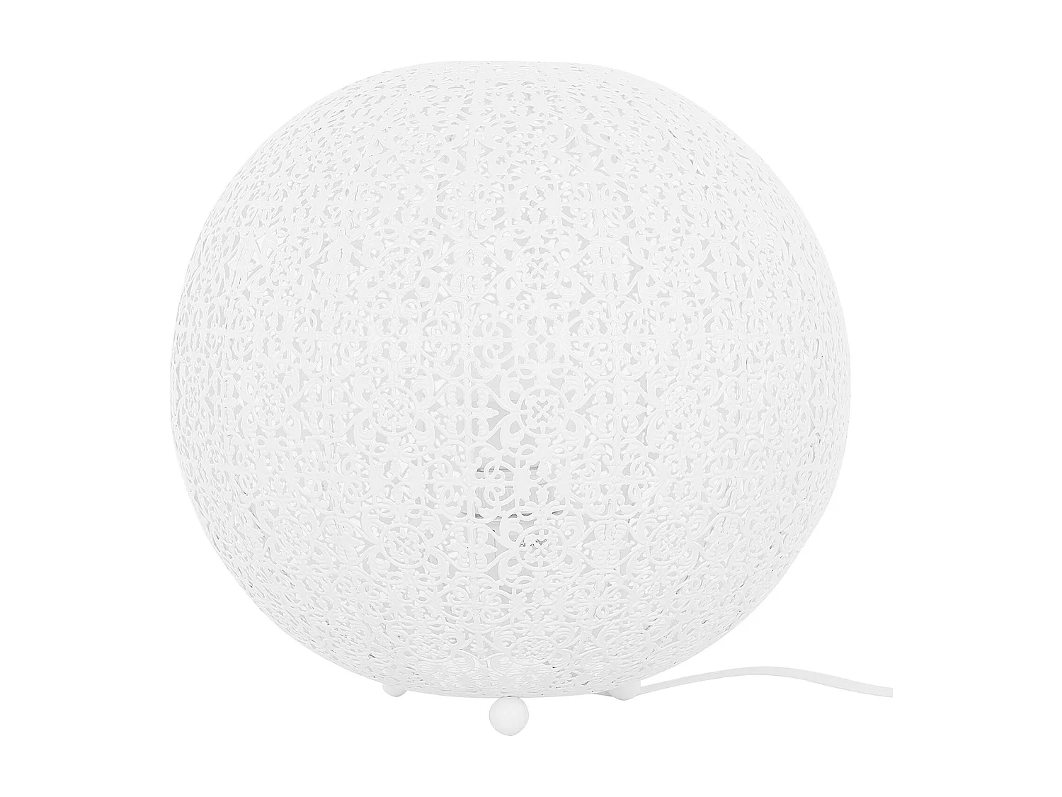 Lampe à poser FINKE Métal Blanc