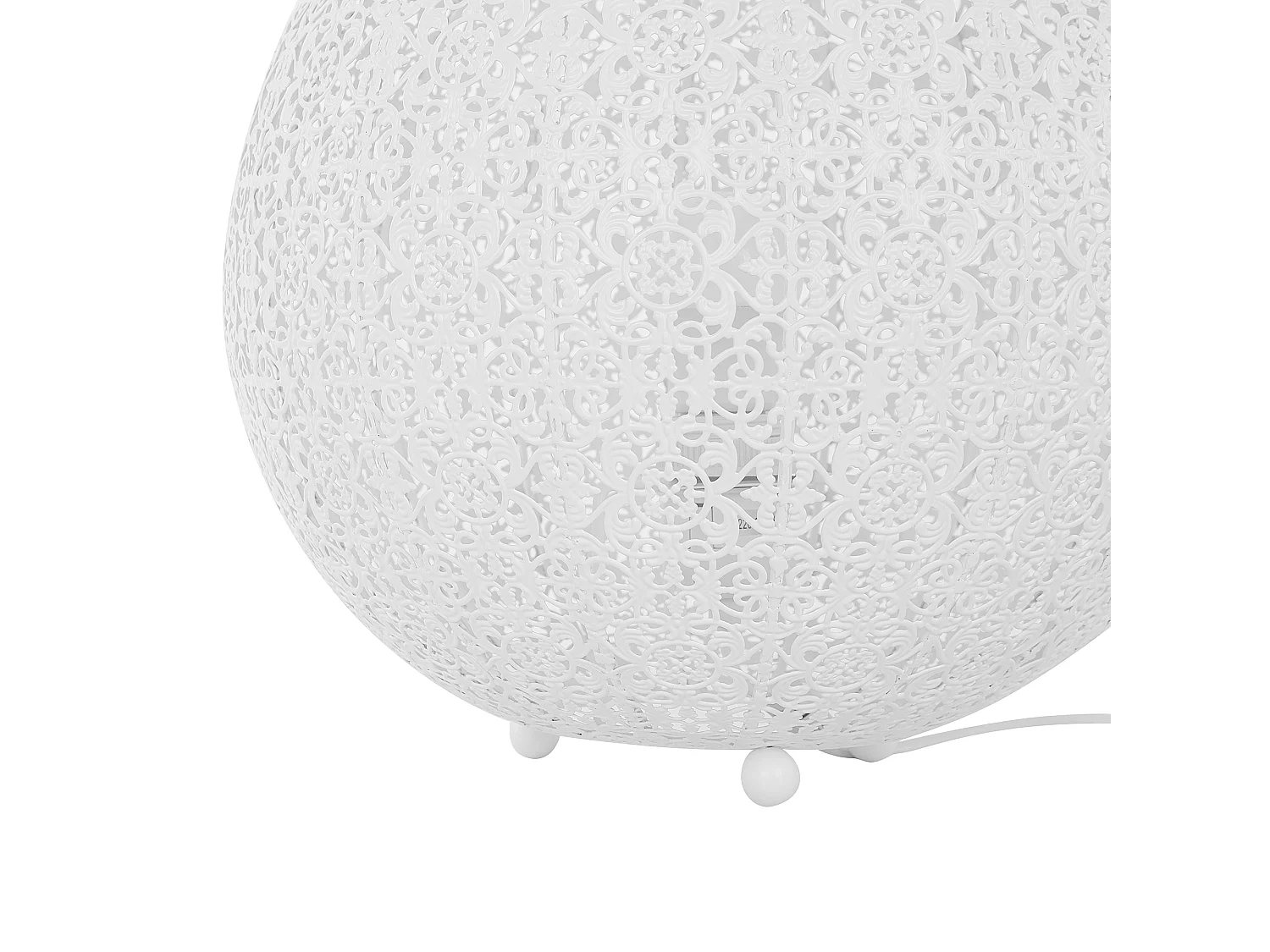 Tafellamp FINKE Metaal Wit