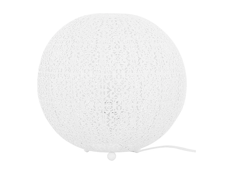 Lampada da tavolo FINKE Metallo Bianco