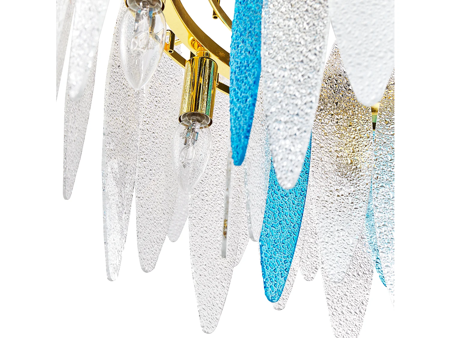 Lustre MALACCA Verre Multicolore