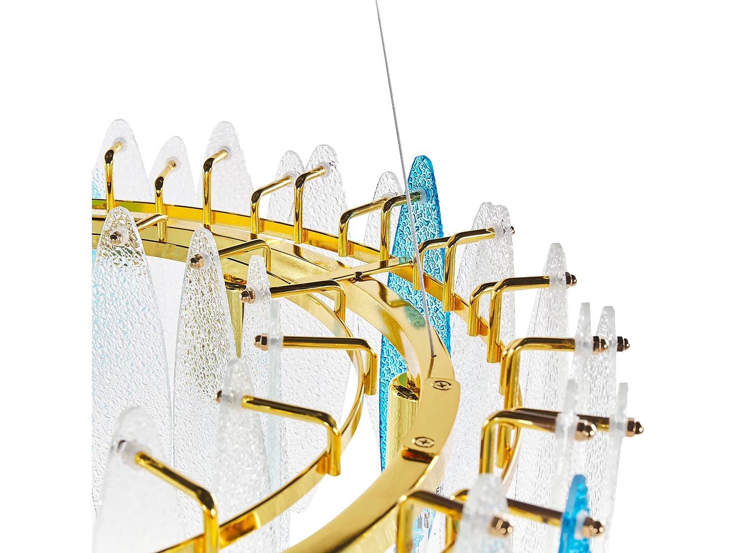 Lustre MALACCA Verre Multicolore