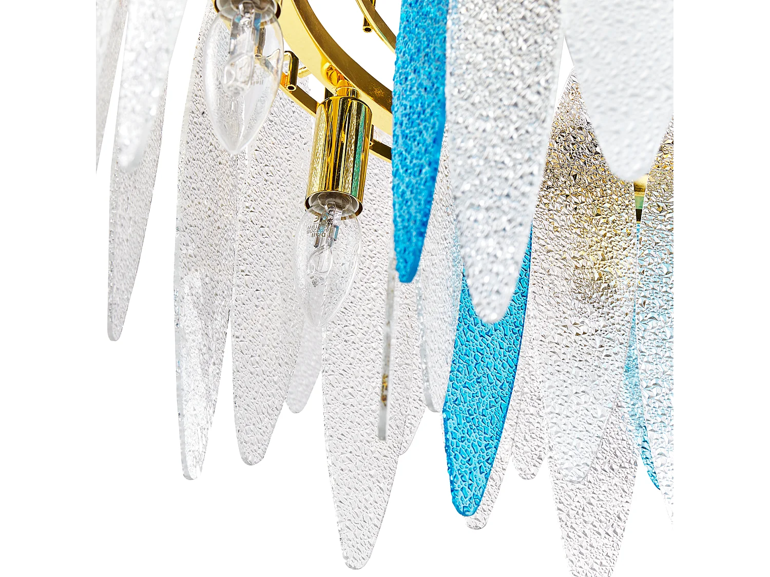 Lustre MALACCA Verre Multicolore