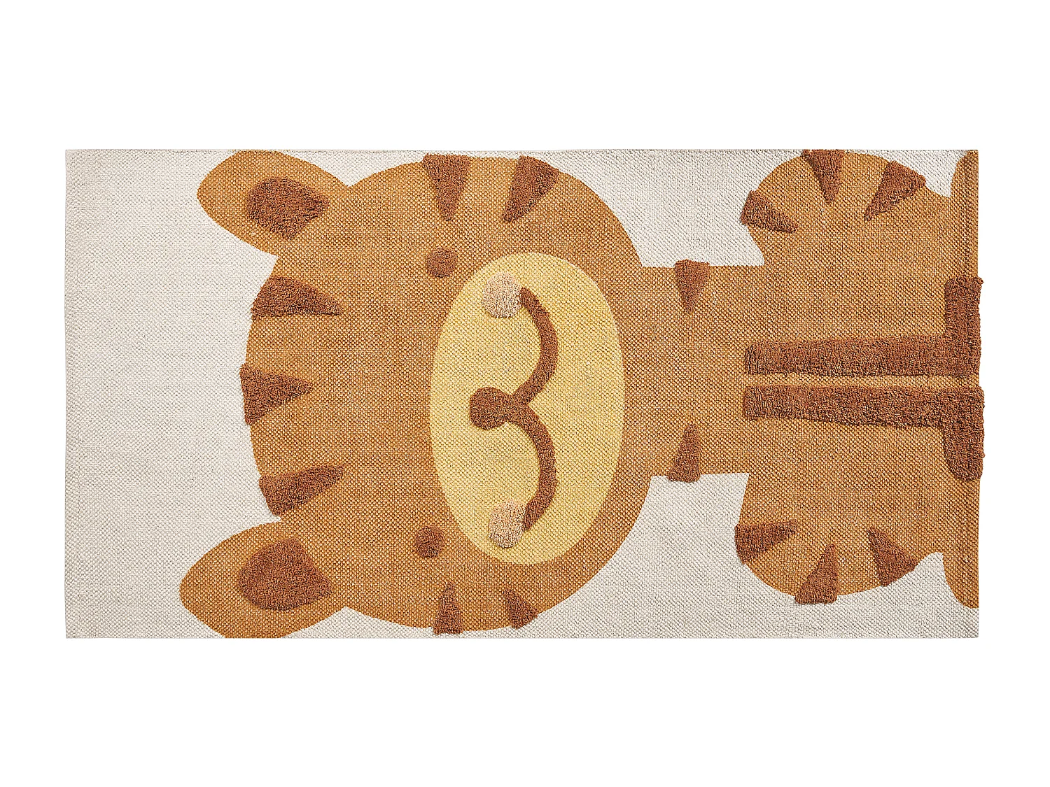 Tapis enfant SIGLI Multicolore 80 x 150 cm Coton