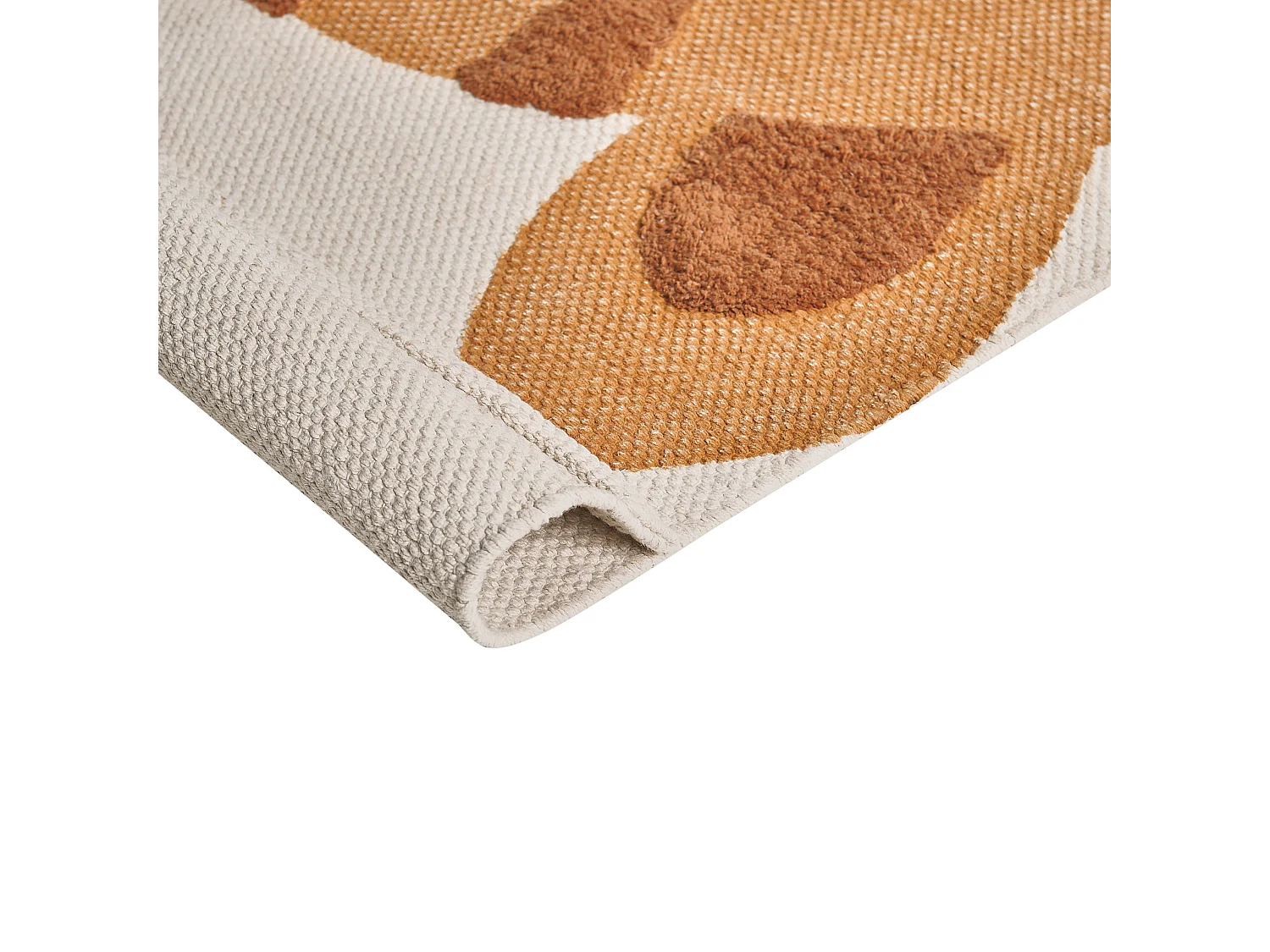 Dywan dziecięcy bawełniany motyw tygrysa 80 x 150 cm wielokolorowy SIGLI