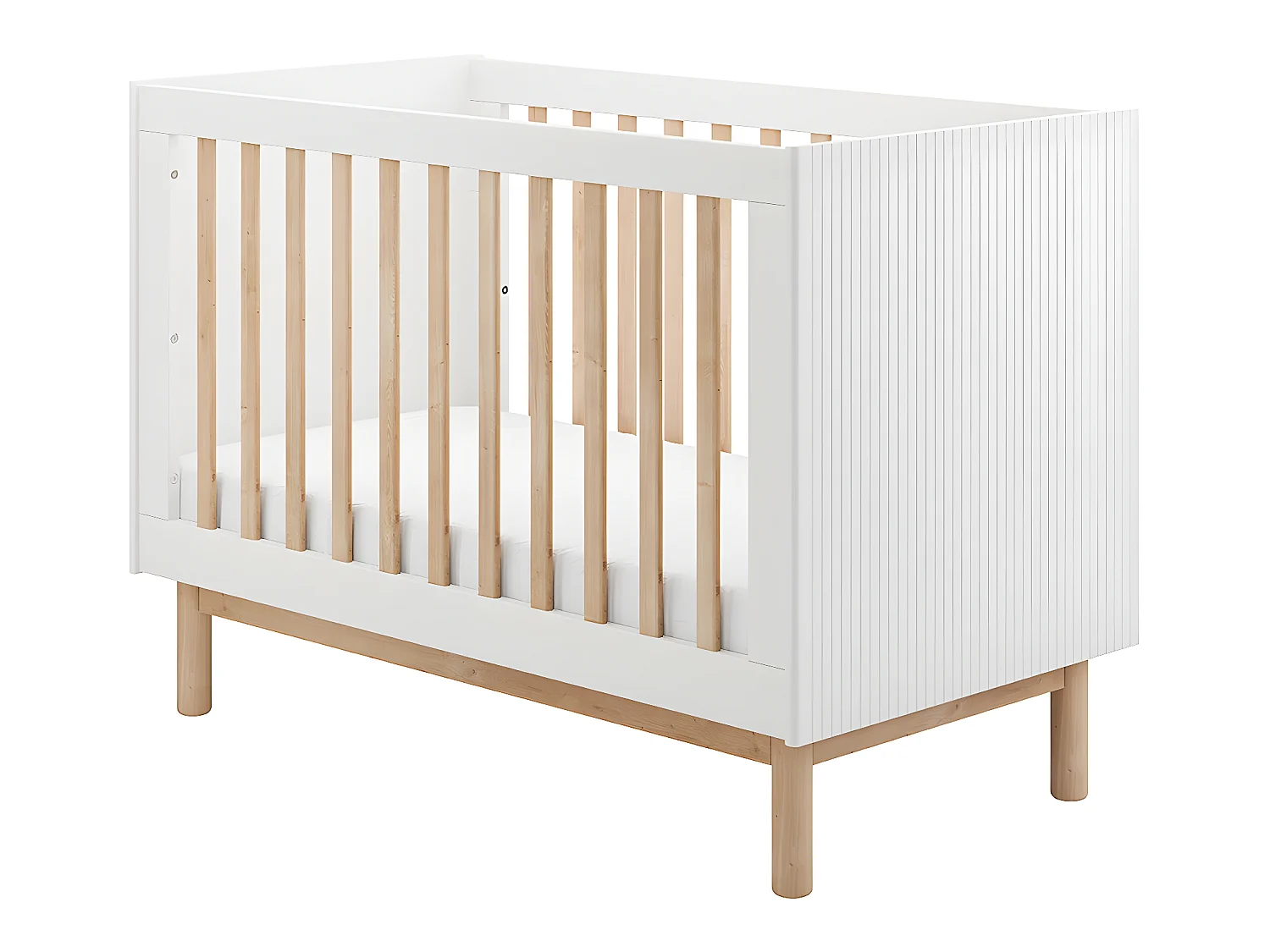 Lit évolutif 60x120 Miloo Blanc