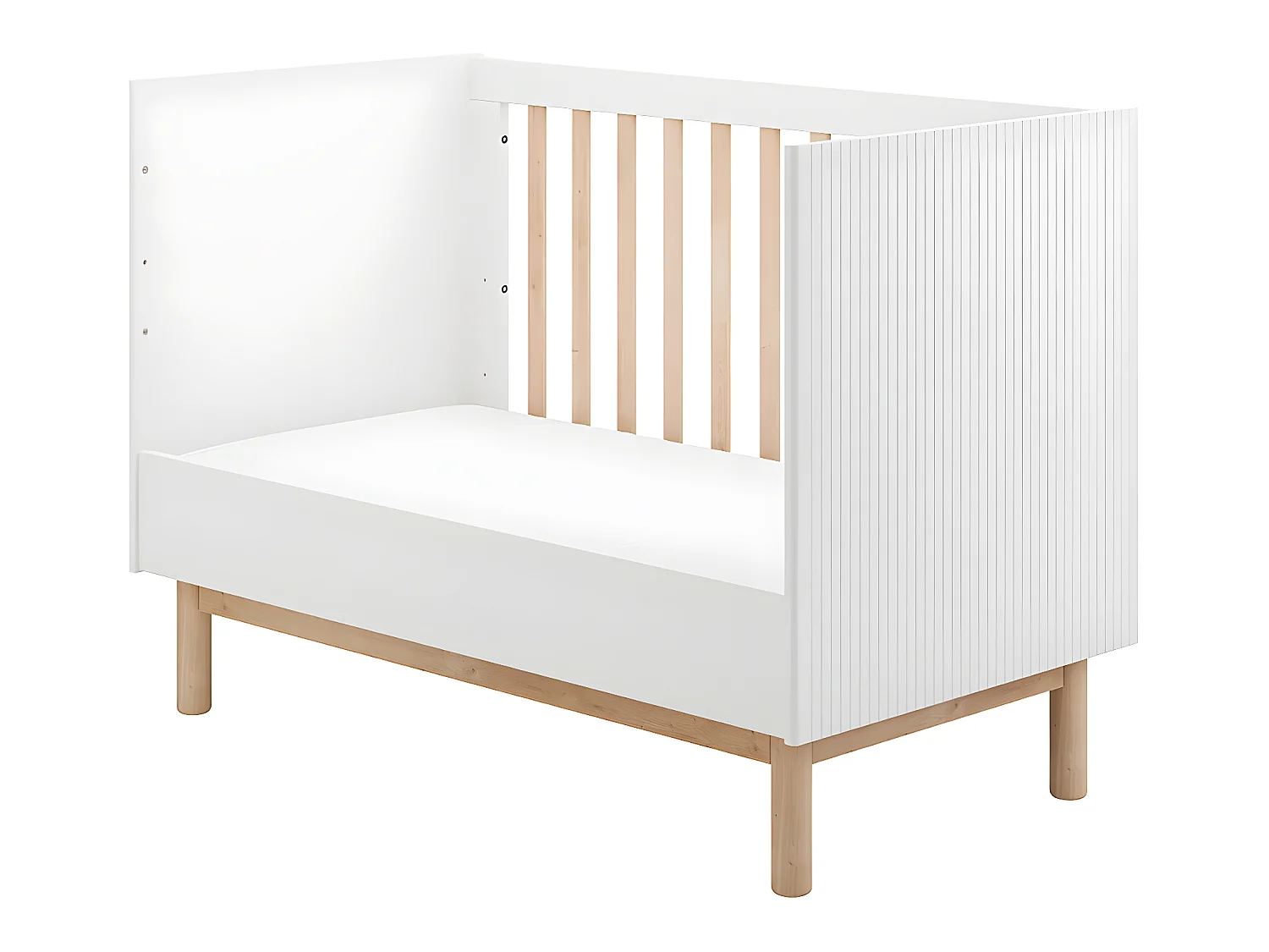 Lit évolutif 60x120 Miloo Blanc