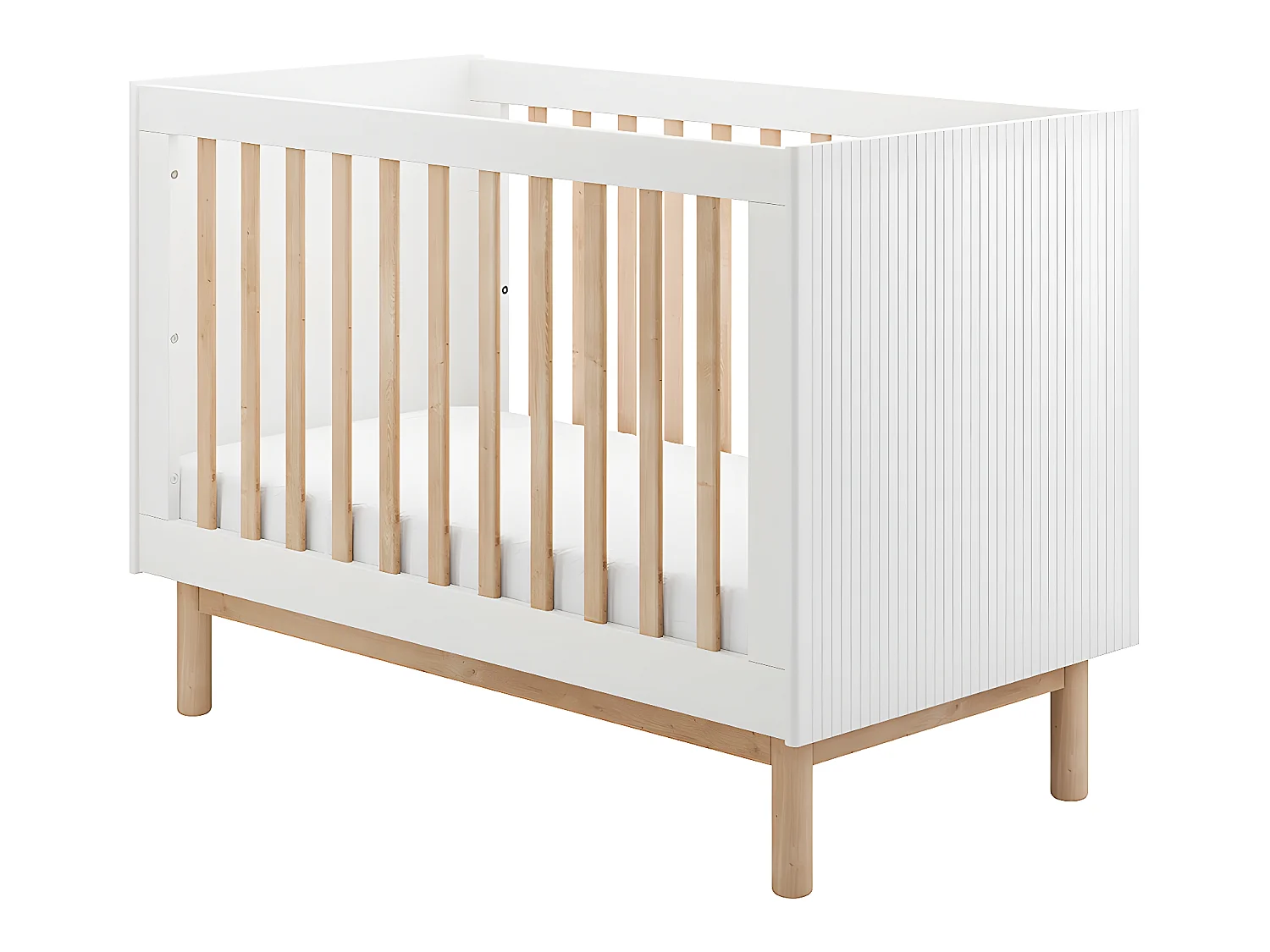 Lit évolutif 60x120 Miloo Blanc