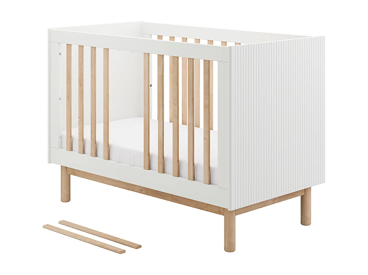 Lit évolutif 60x120 Miloo Blanc