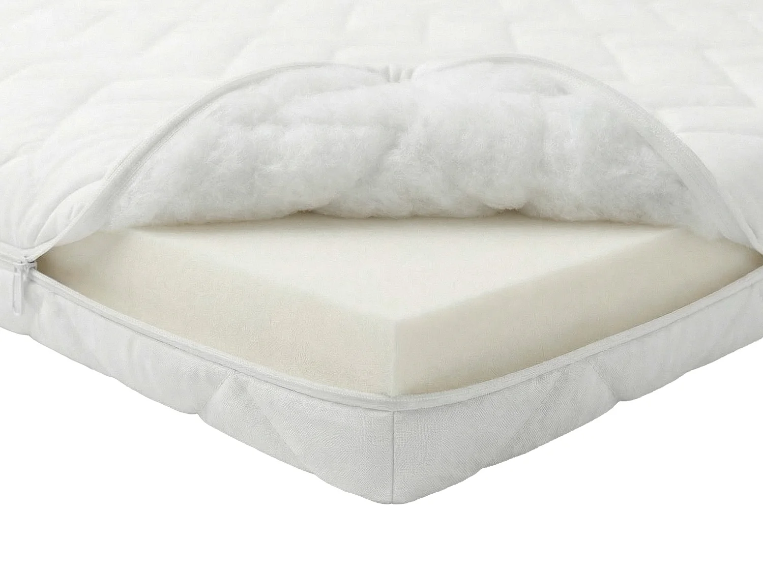 Ensemble complet boxspring tête de lit coutures verticales + sommiers relaxation électrique + matelas + surmatelas - 2 x 90 x 200 cm - Velours - Beige - DONISI de PALACIO