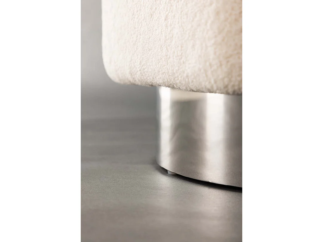 Newton Pouf offwhite.