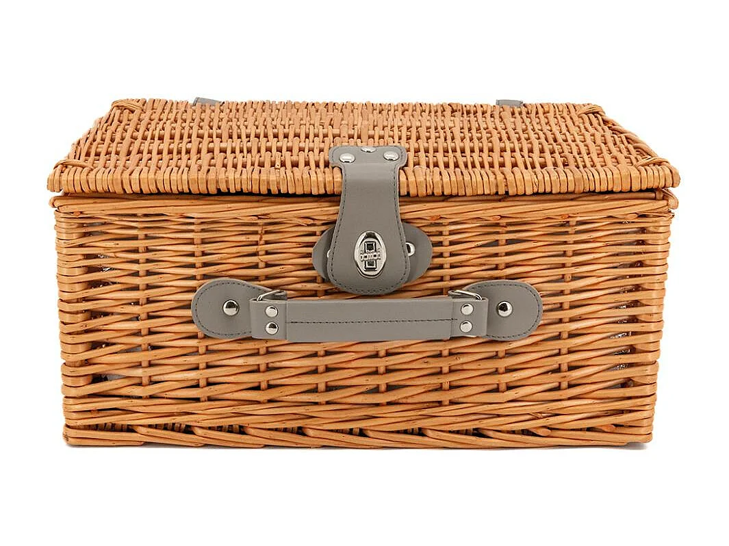 Valise pique-nique isotherme en osier