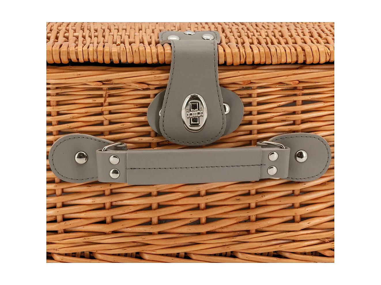 Valise pique-nique isotherme en osier