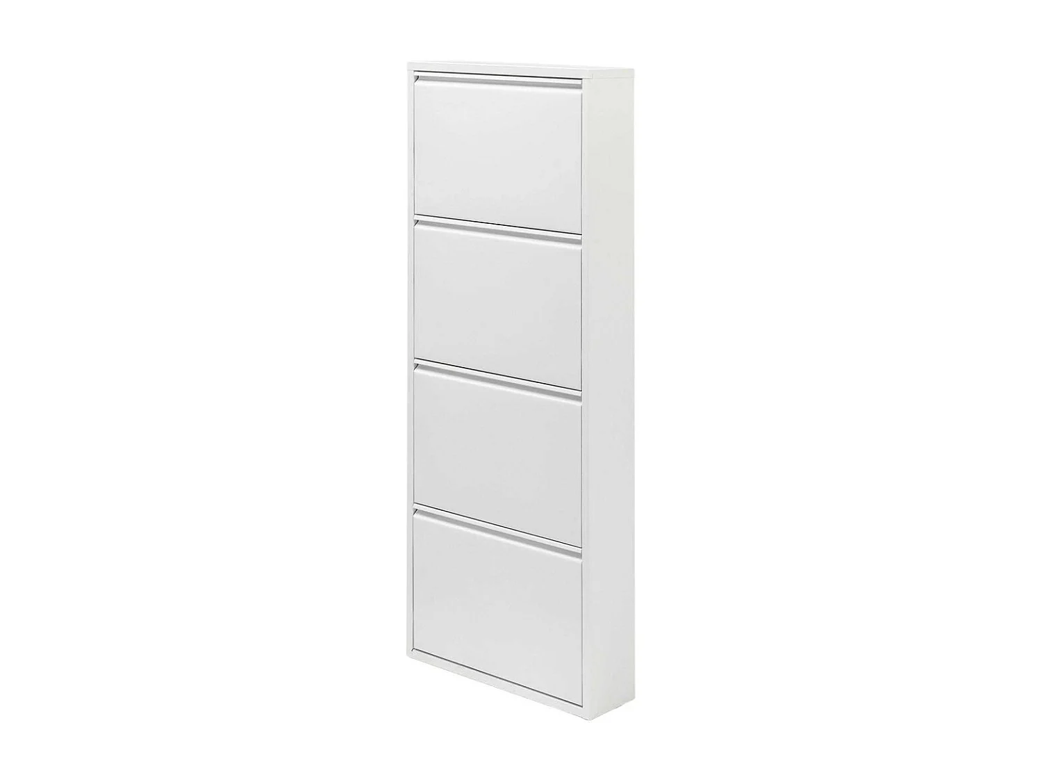 Meuble à chaussures en métal blanc Cabinet
