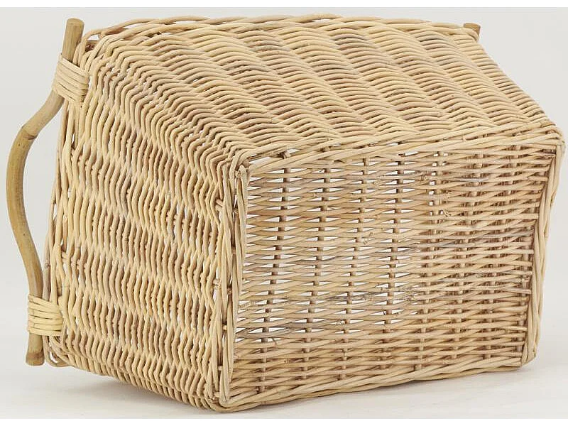 Corbeille à linge en rotin naturel