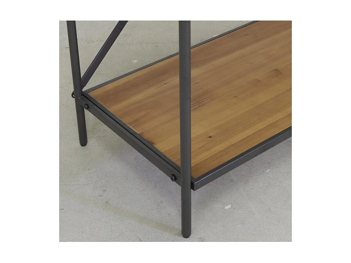 Étagère 5 niveaux en bois et métal Boulangère