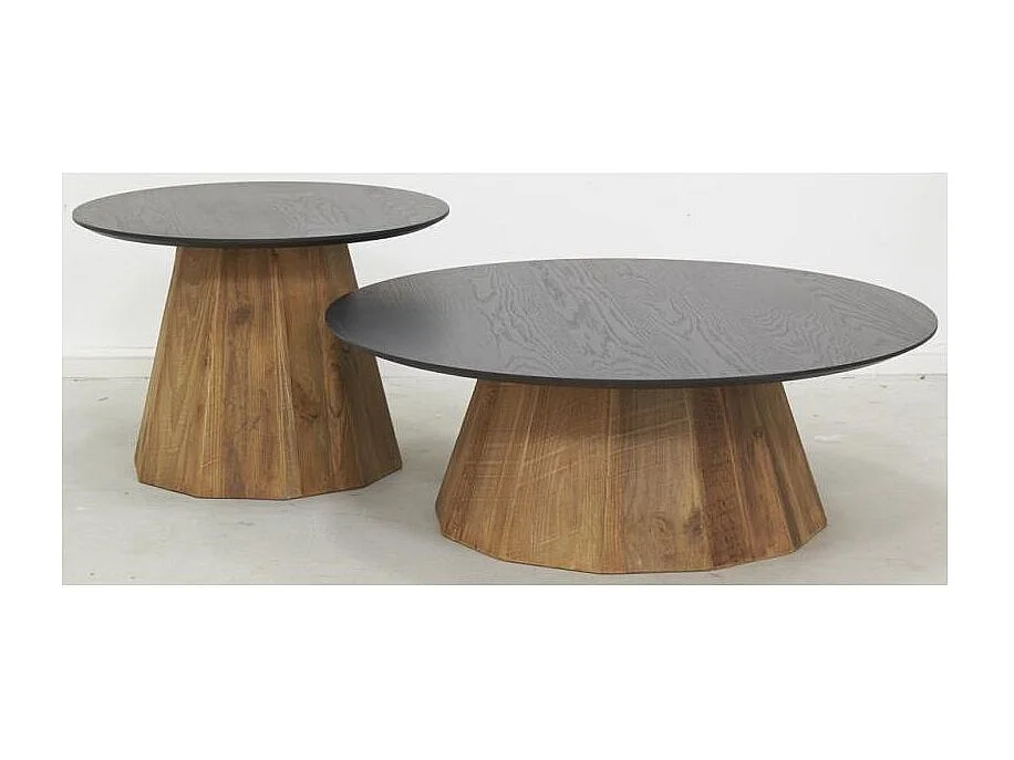 Table d'appoint en pin recyclé REWOOD Petit modèle