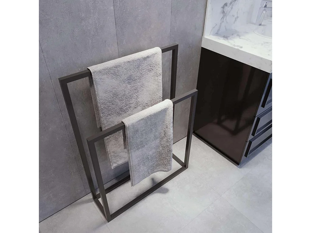 Porte-serviettes en métal Emden