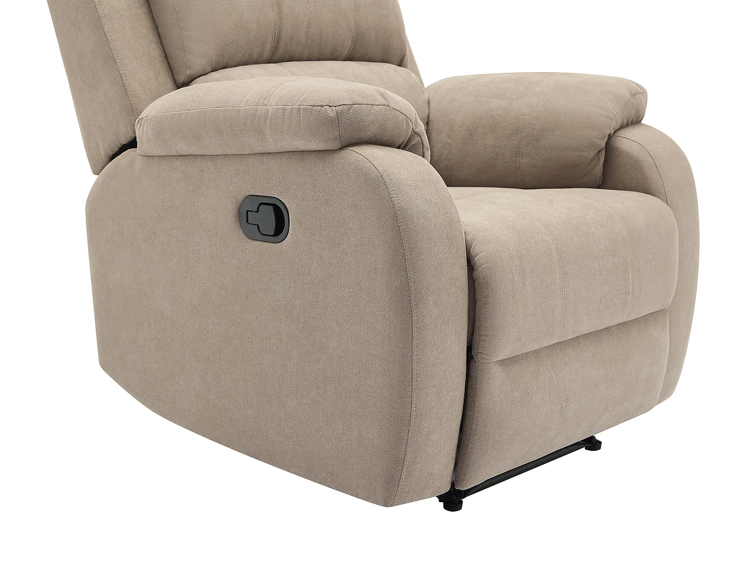 Relaxsessel - Mikrofaser - Taupe - BRODY