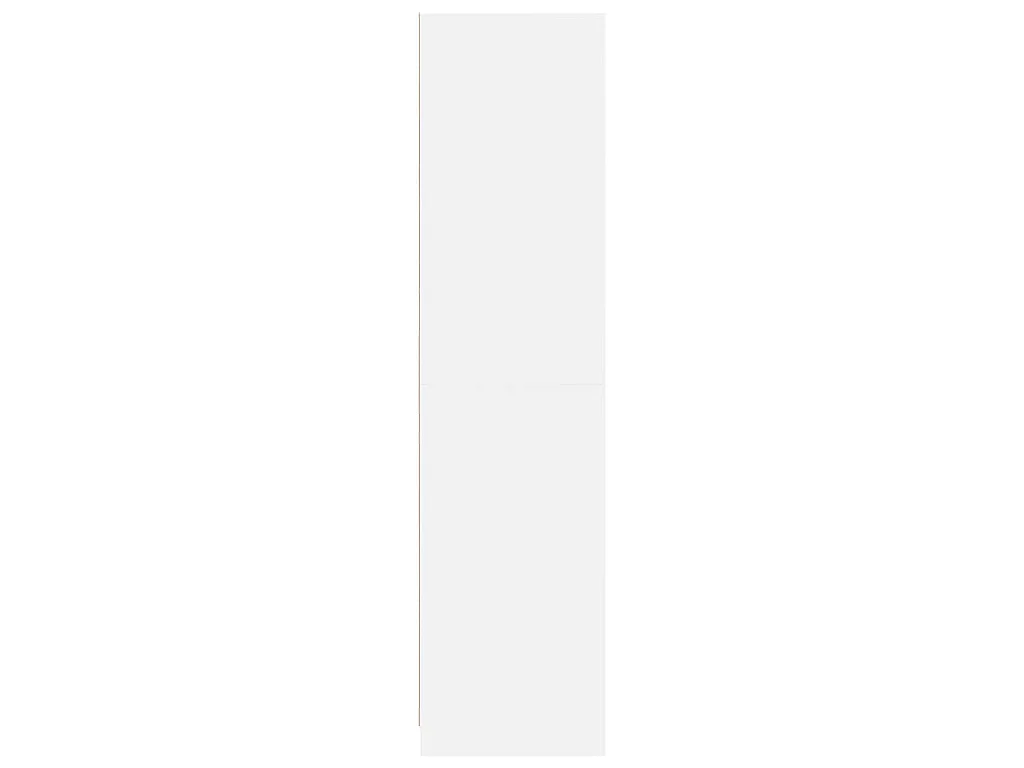 Garde-robe Blanc 50x50x200 cm Bois d'ingénierie