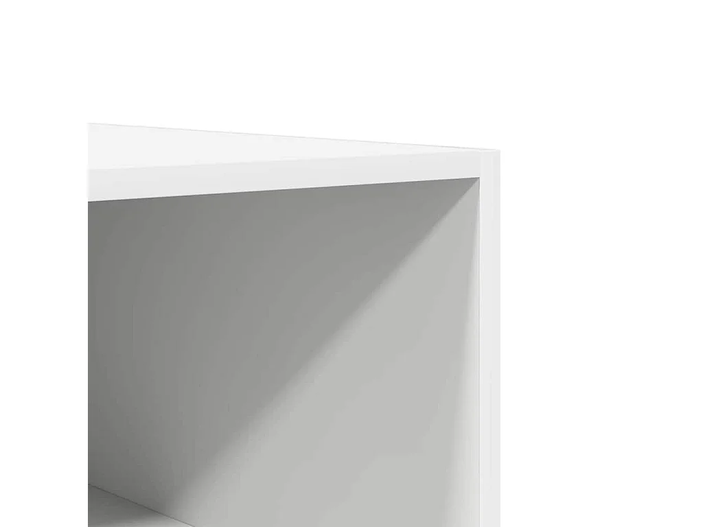 Garde-robe Blanc 50x50x200 cm Bois d'ingénierie