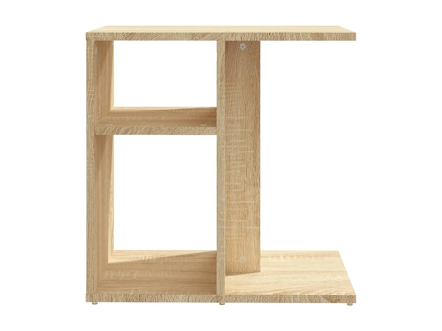 Mesa de apoio 50x30x50 cm contraplacado cor carvalho sonoma