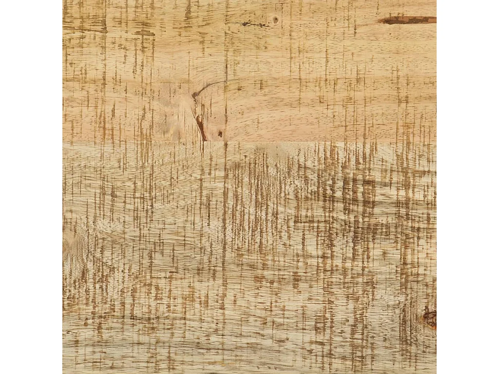 Wandtafel 110x30x76 cm massief ruw mangohout