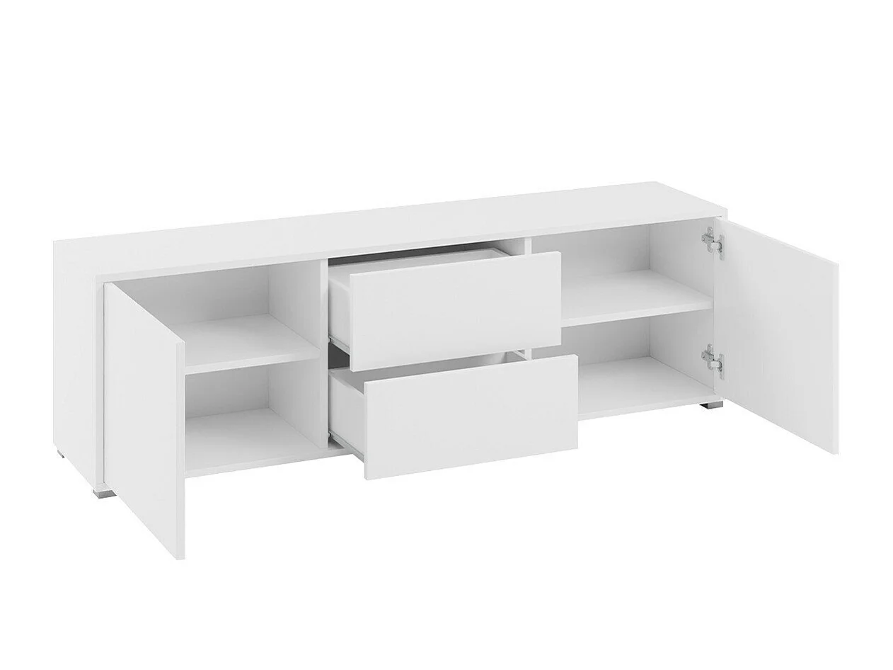 Mobile porta TV Comfivo Tutela, Bianco, 141x50x41cm