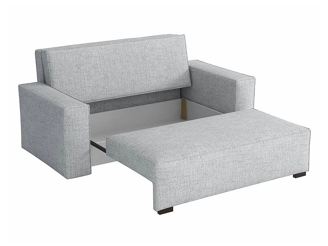 Canapé convertible 2 places en tissu vert COLUMBUS 85x172x98 cm