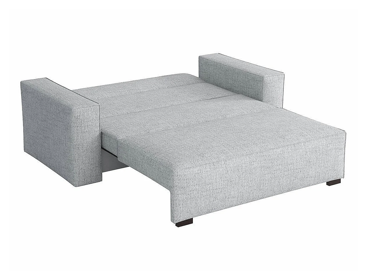 Canapé convertible 2 places en tissu vert COLUMBUS 85x172x98 cm