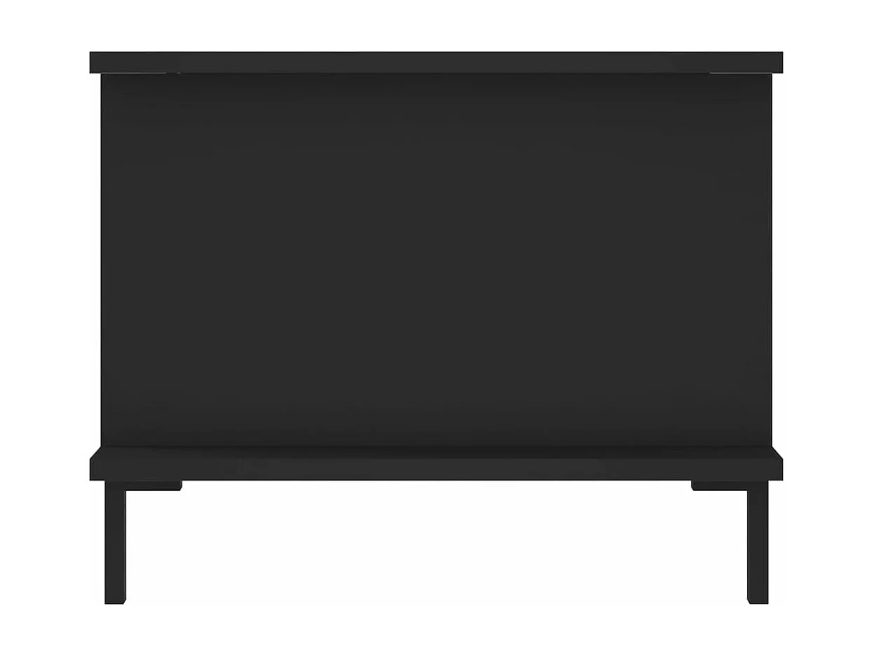 Couchtisch Schwarz 90x50x40 cm Holzwerkstoff