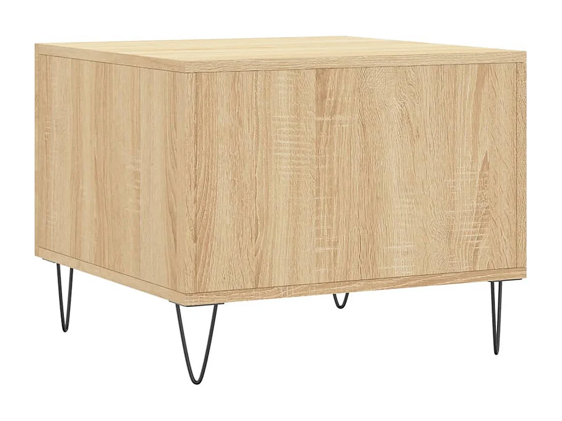 Couchtisch Sonoma-Eiche 50x50x40 cm Holzwerkstoff